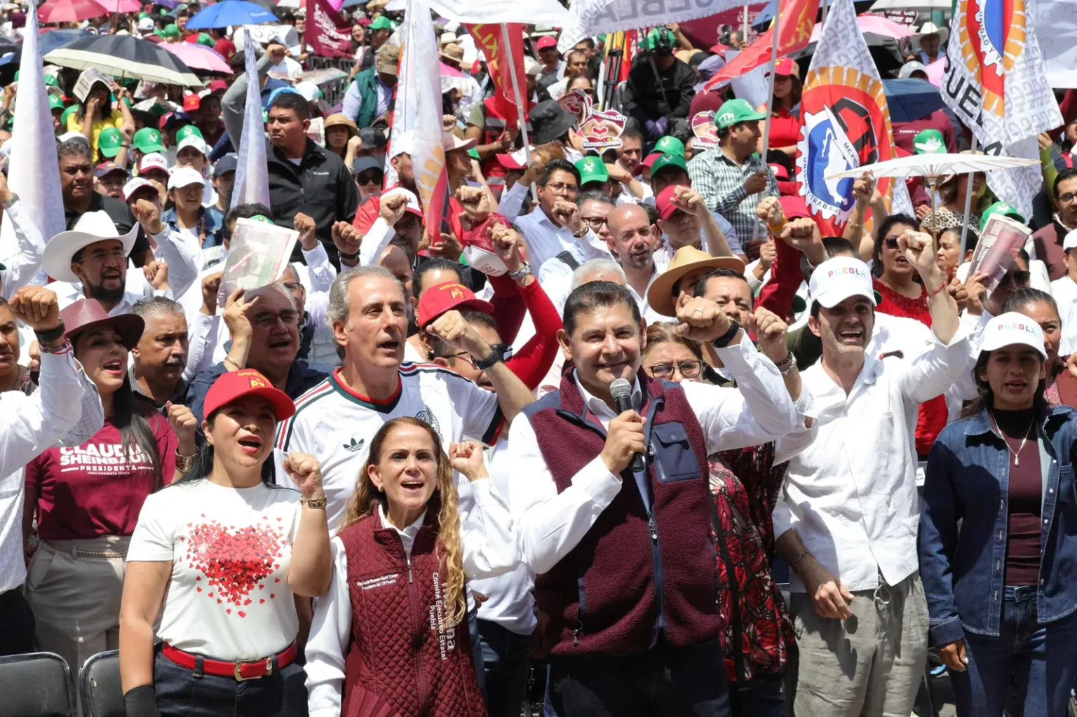 Puebla respalda con firmeza a la presidenta Claudia Sheinbaum