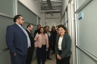 Recorre Rectora Lilia Cedillo nueva sede de la preparatoria Emiliano Zapata