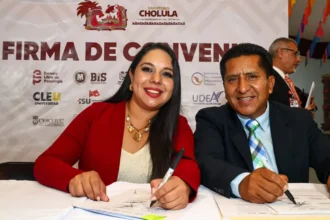 Refuerza Tonantzin Fernández compromiso con la educación superior en San Pedro Cholula