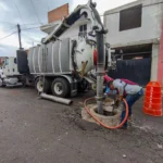 SOSAPACH atiende reporte de fuga de drenaje y refuerza acciones preventivas ante la temporada de lluvias