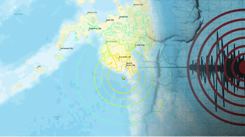 Sismo de magnitud 7.8 sacude el sur de Filipinas; activan alerta de tsunami en el Pacífico