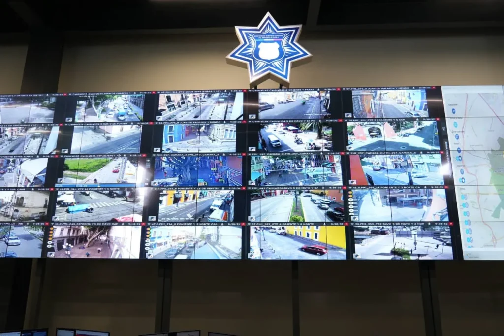 Supervisa Pepe Chedraui avances de Puebla 360 y labores de videovigilancia
