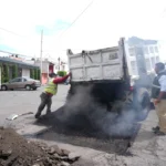 Supervisa Pepe Chedraui trabajos del programa “BacheAndo” Puebla en Villa Posadas