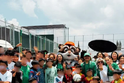 Tlazolito promueve la Cultura de la Limpieza durante el Mundialito Social San Pedro Cholula