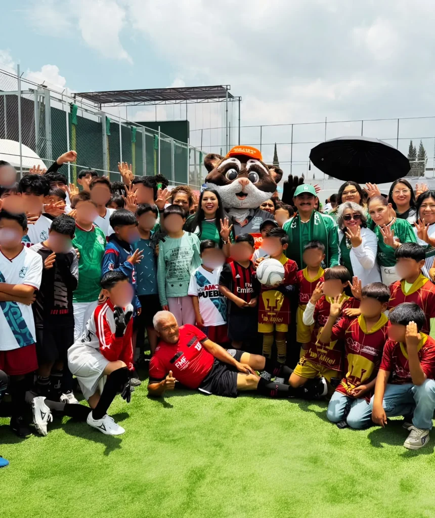 Tlazolito promueve la Cultura de la Limpieza durante el Mundialito Social San Pedro Cholula