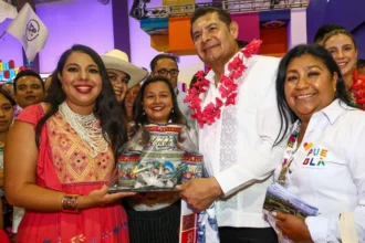 Tonantzin Fernández fortalece a San Pedro Cholula en el Tianguis Turístico 2026