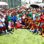 Tonantzin Fernández reafirma su compromiso con la niñez y la juventud al inaugurar el Mundialito Social 2026