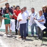 ¡Una más! Severiano de la Rosa dio banderazo a otra obra de drenaje sanitario en Chachapa