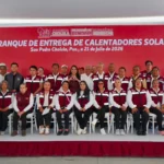 A través de calentadores solares, lleva Tonantzin Fernández bienestar a más de 10 mil cholultecas