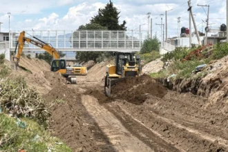 Actúa Gobierno del Estado con inmediatez ante desbordamiento de barranca en Ciudad Serdán
