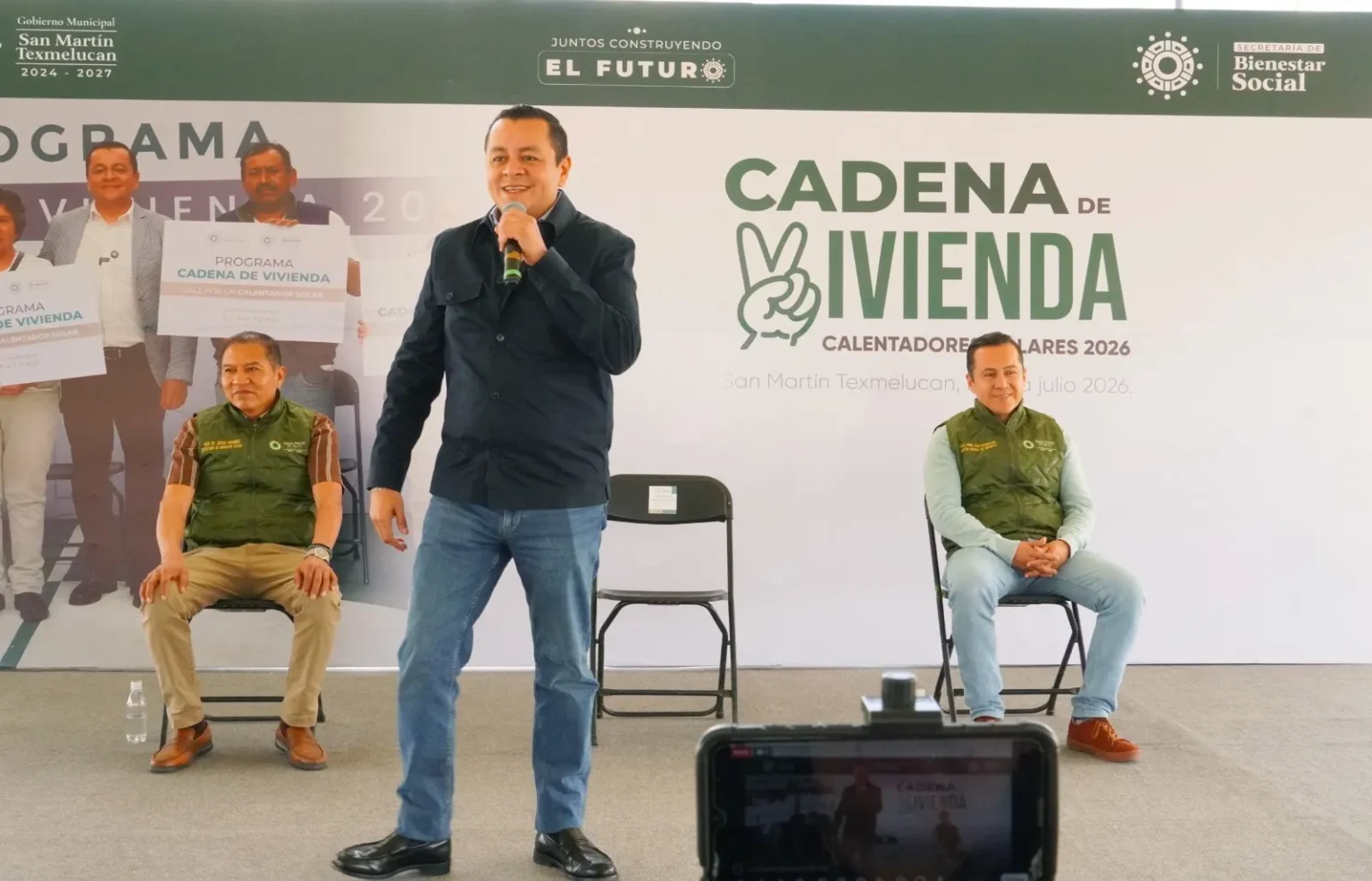Alcalde Juan Manuel Alonso encabeza la segunda entrega del programa Cadena de Vivienda 2026
