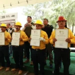 Alejandro Armenta entrega reconocimientos a brigadistas en el Día Internacional del Guardia Forestal