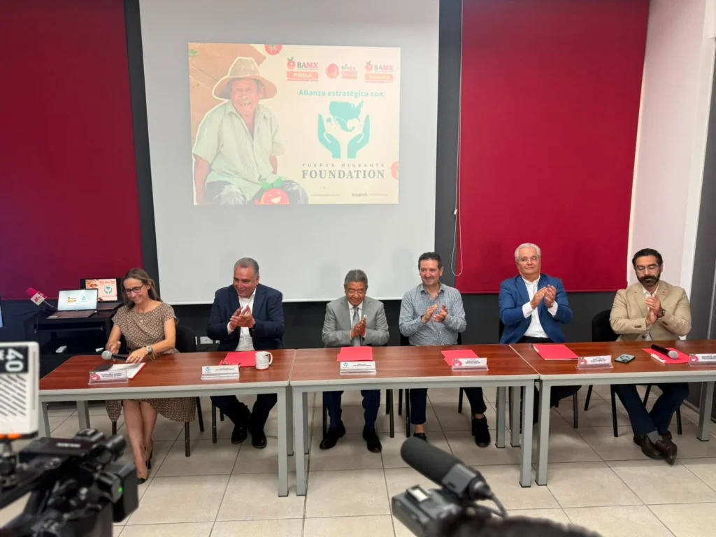 Banco de Alimentos Cáritas Puebla y Fuerza Migrante Foundation lanzan campaña para combatir la inseguridad alimentaria en la Mixteca poblana