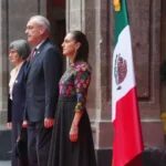 Claudia Sheinbaum tras reunión con el presidente de la confederación Suiza, (2)