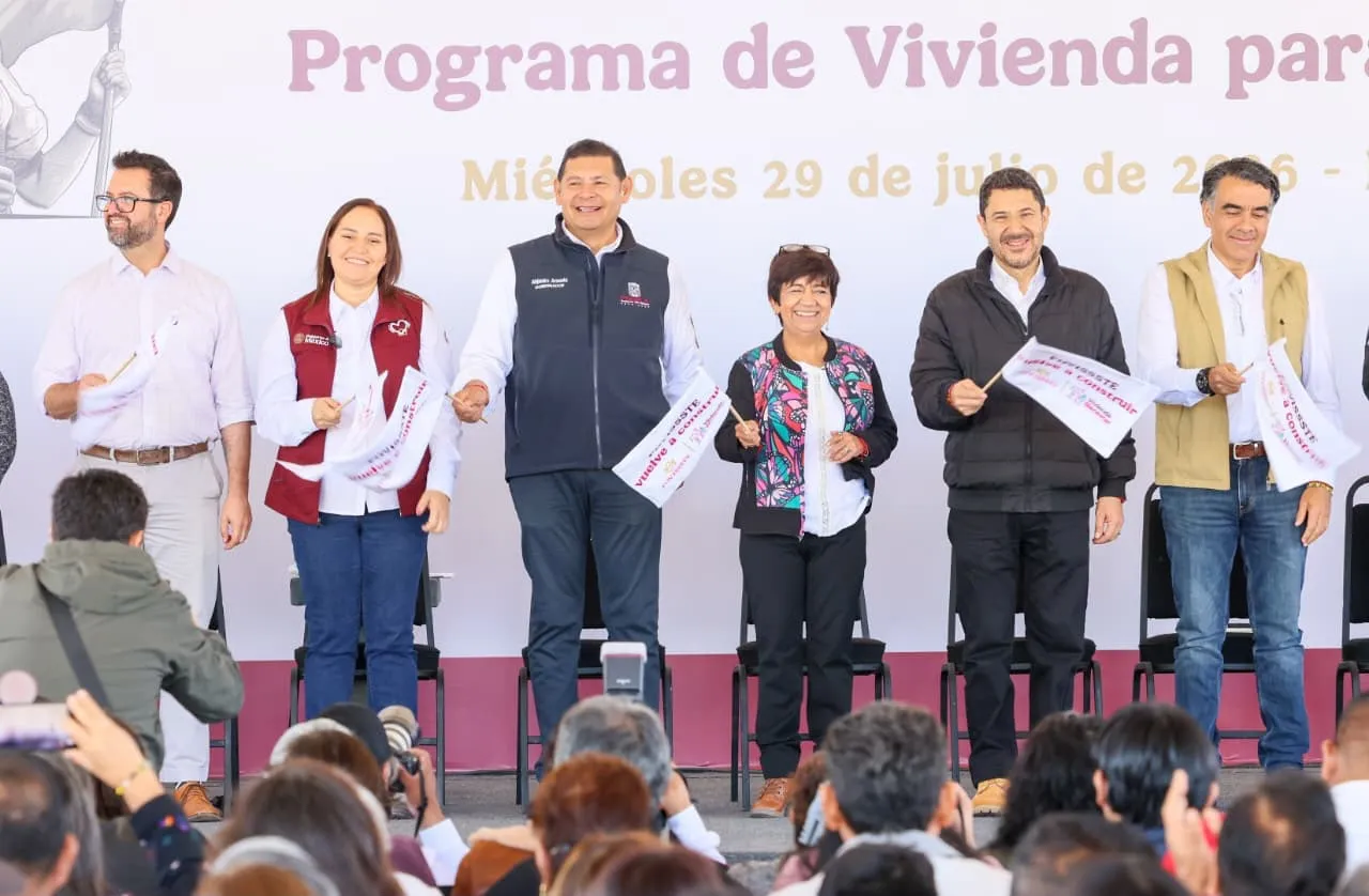 Conjunto Habitacional Carmen Serdán inicia construcción de 512 viviendas para derechohabientes del Fovissste en Puebla