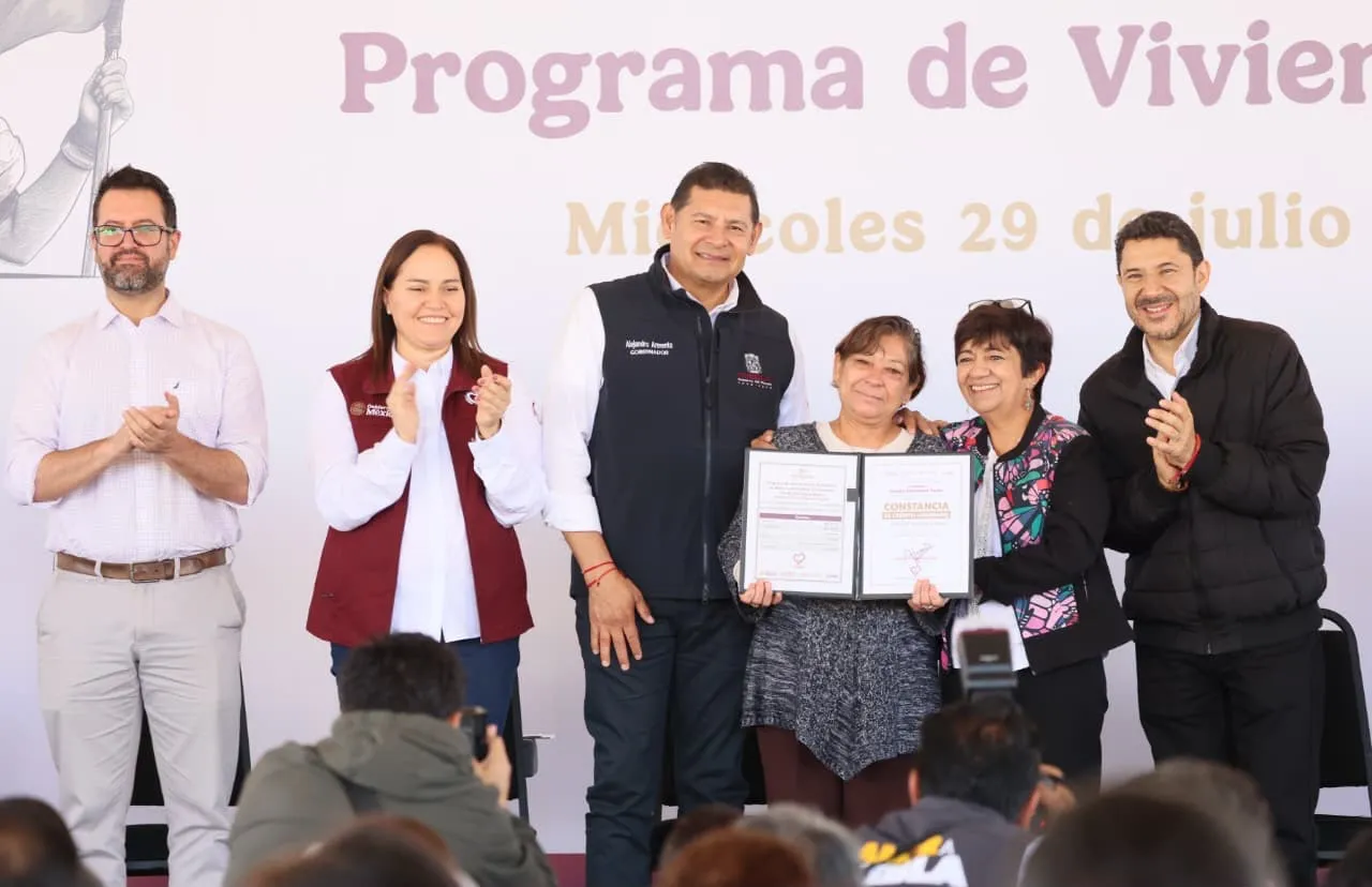 Conjunto Habitacional Carmen Serdán inicia construcción de 512 viviendas para derechohabientes del Fovissste en Puebla