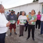 Continúa Severiano de la Rosa fortaleciendo la seguridad con alarmas vecinales y mejor iluminación en Amozoc