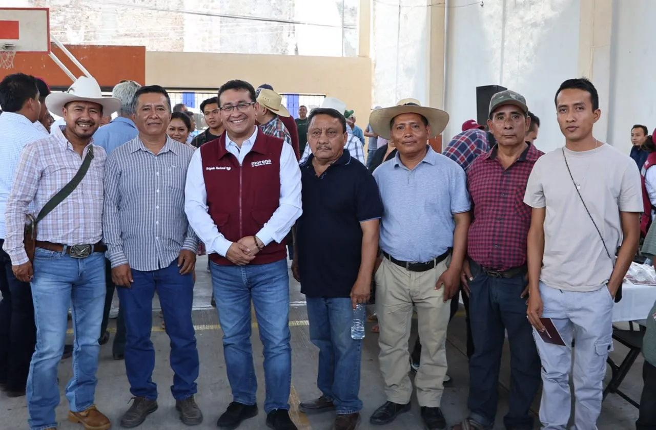 Desde Jolalpan, Pável Gaspar convoca a fortalecer la Transformación y la soberanía nacional
