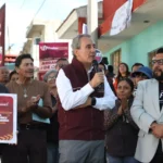 Encabeza Pepe Chedraui trabajos de rehabilitación vial en la Junta Auxiliar de San Jerónimo Caleras