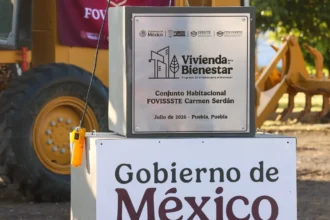 FOVISSSTE inicia en Puebla la construcción del conjunto habitacional Carmen Serdán con 512 viviendas