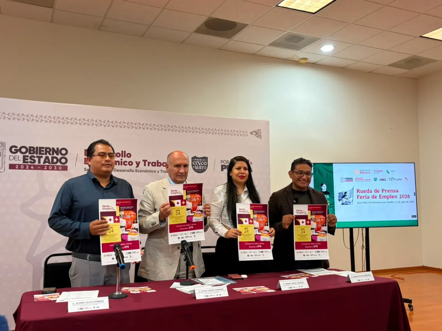 Feria del Empleo en San Pablo Xochimehuacan ofrecerá más de 4 mil oportunidades laborales este 24 de julio