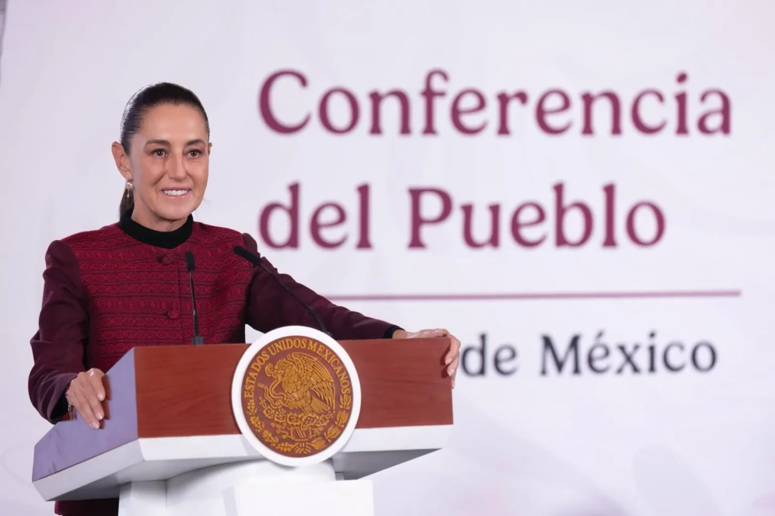 Claudia Sheinbaum mantiene amplio aval de la ciudadanía