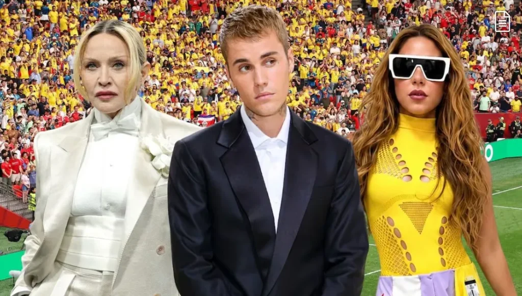 Justin Bieber y grandes estrellas de la música se unen al show de medio tiempo para la final del Mundial 2026