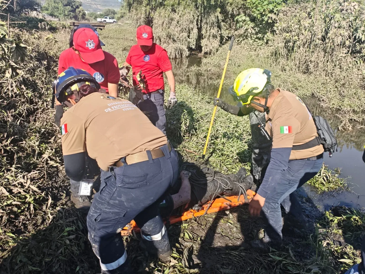 Localizan a oficial de Ocoyucan tras operativo de búsqueda en el río Atoyac