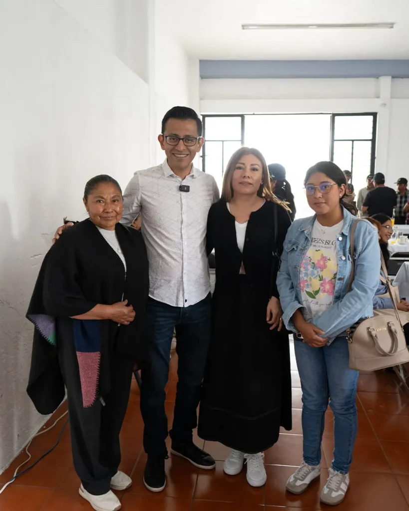 Miguel Tonatiuh presenta la plataforma “Mujeres que resurgen por Tepeaca”
