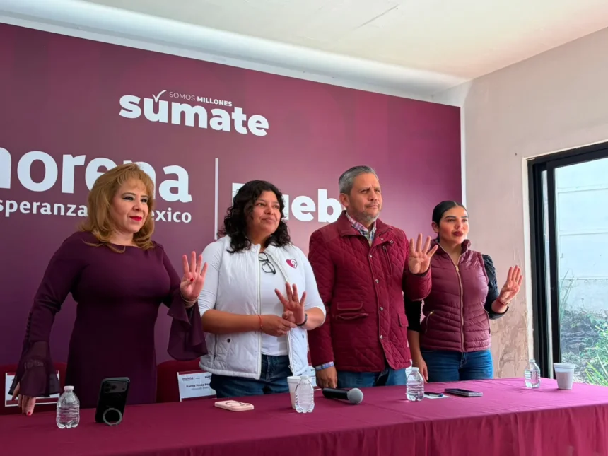 Morena Puebla descarta cambios políticos por ampliación de secciones electorales