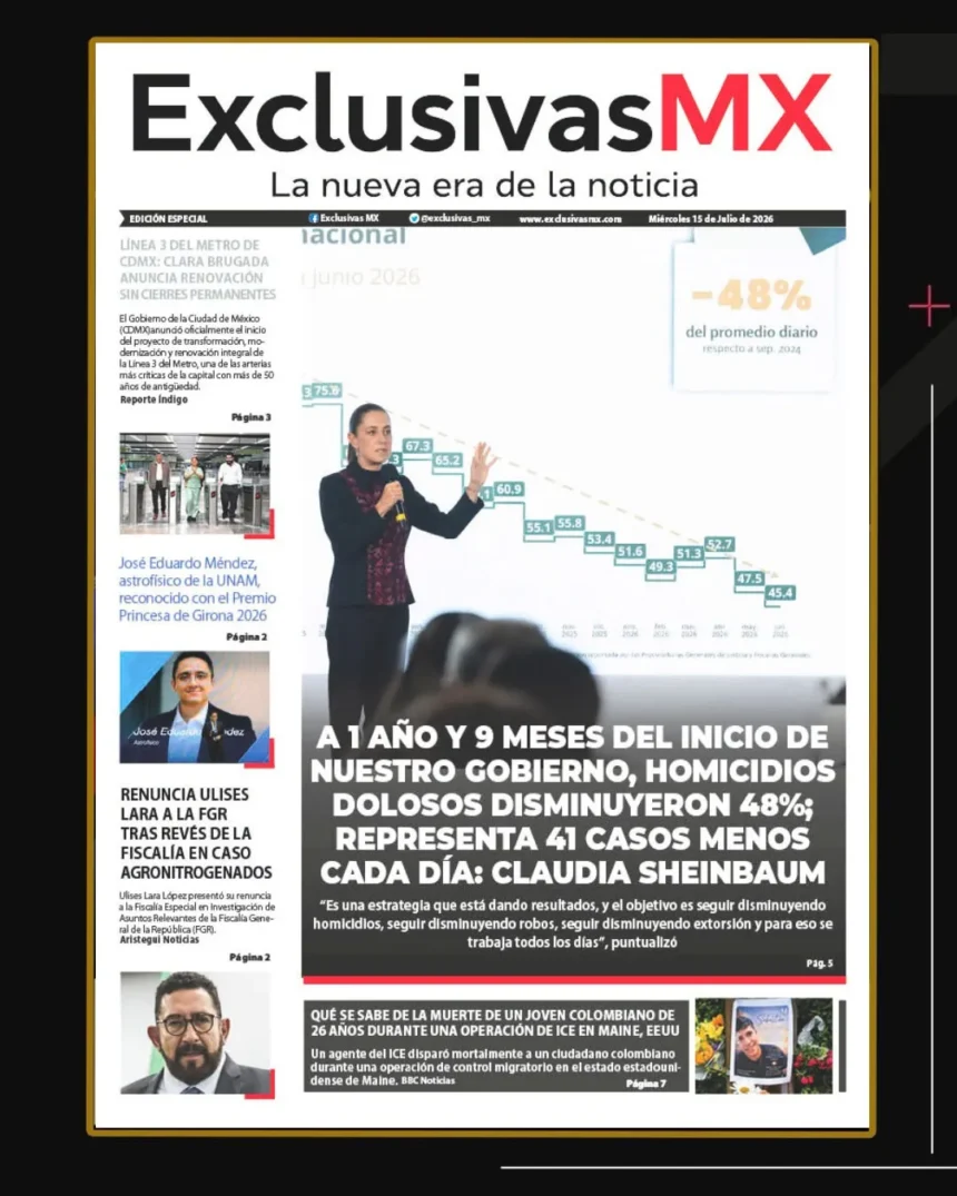 PORTADA MÉXICO 15 DE JULIO