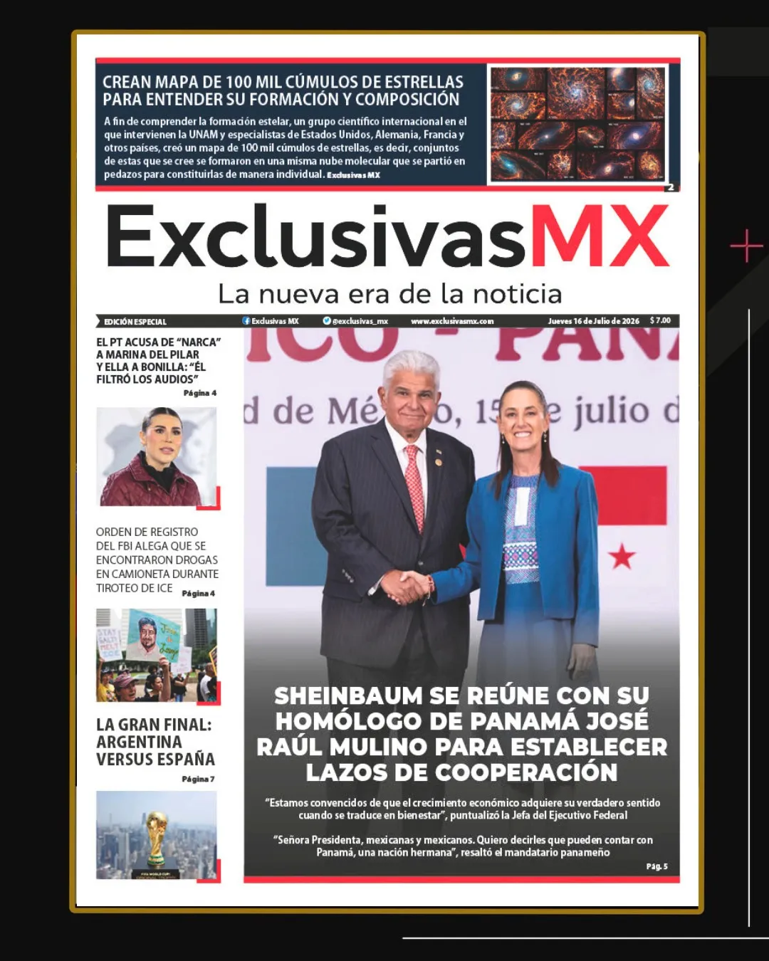 PORTADA MÉXICO 16 DE JULIO