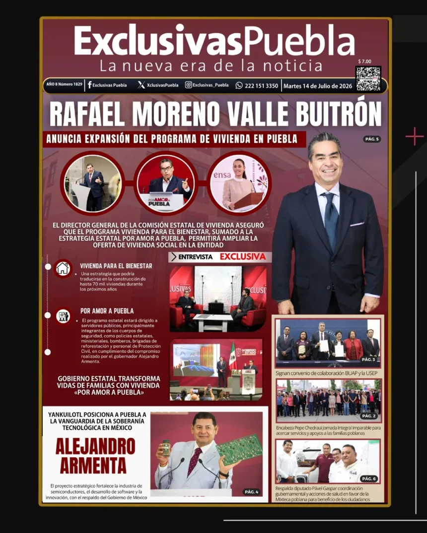 PORTADA PUEBLA 14 DE JULIO
