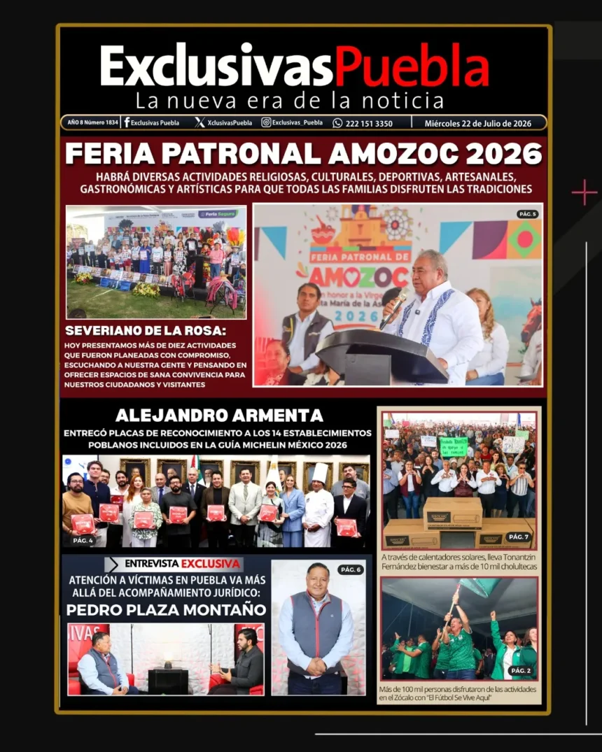 PORTADA PUEBLA 22 DE JULIO