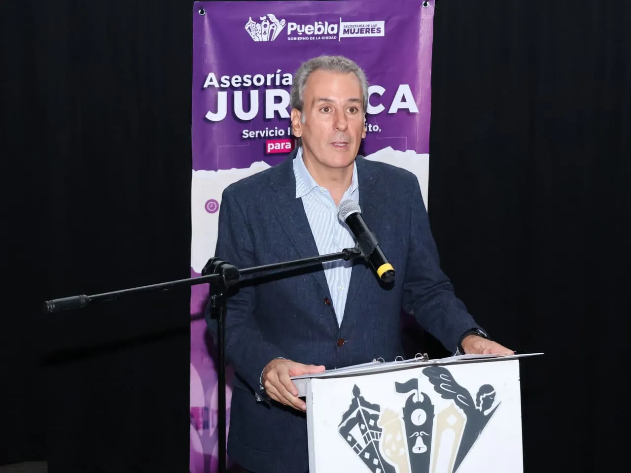 Pepe Chedraui impulsa campaña Ahora lo veo Prevención de la violencia contra las mujeres en Puebla capital