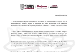 Posicionamiento Secretaría de las Mujeres