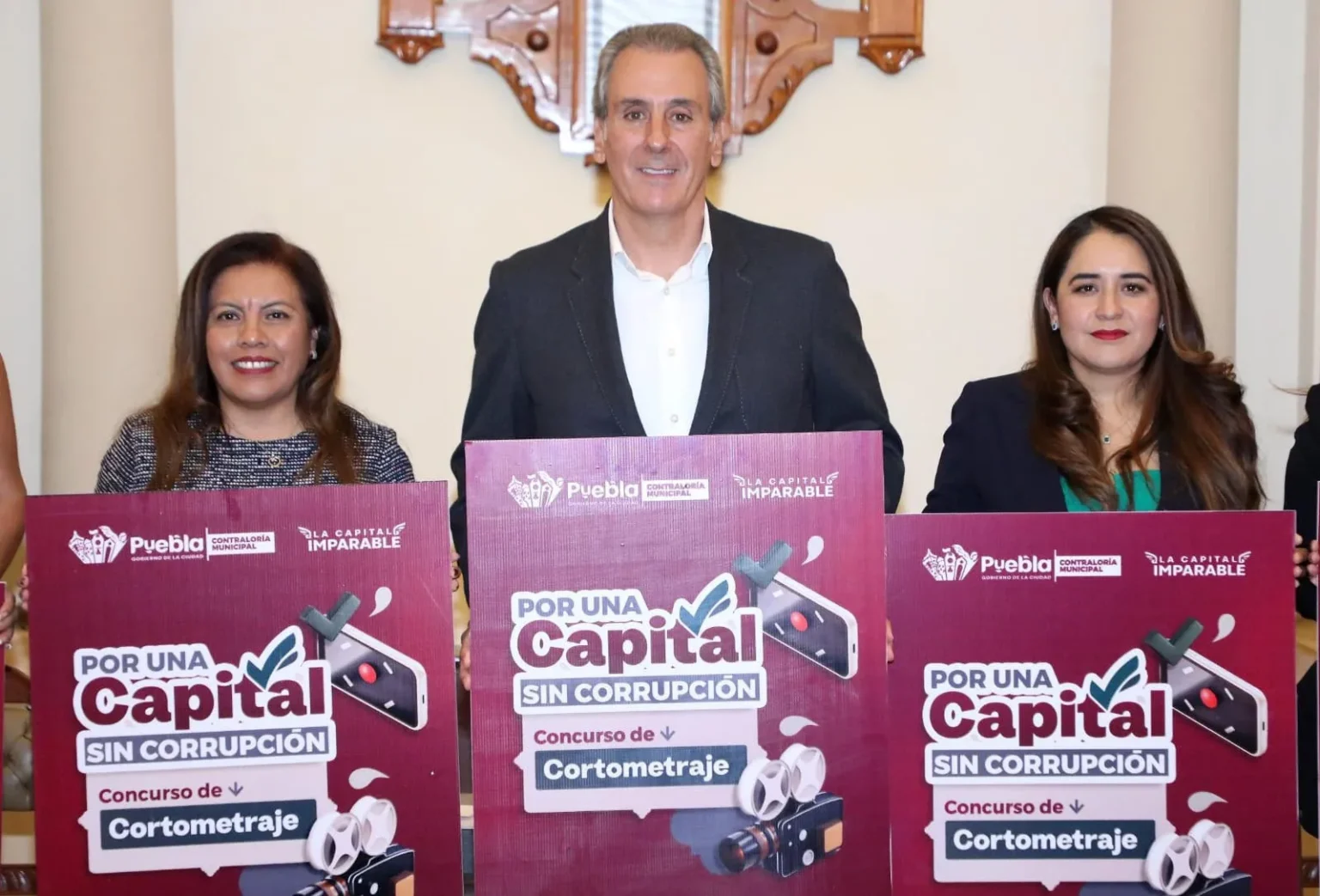 Presenta Pepe Chedraui convocatoria del concurso de cortometraje Por una Capital sin Corrupción para fortalecer la cultura de la legalidad
