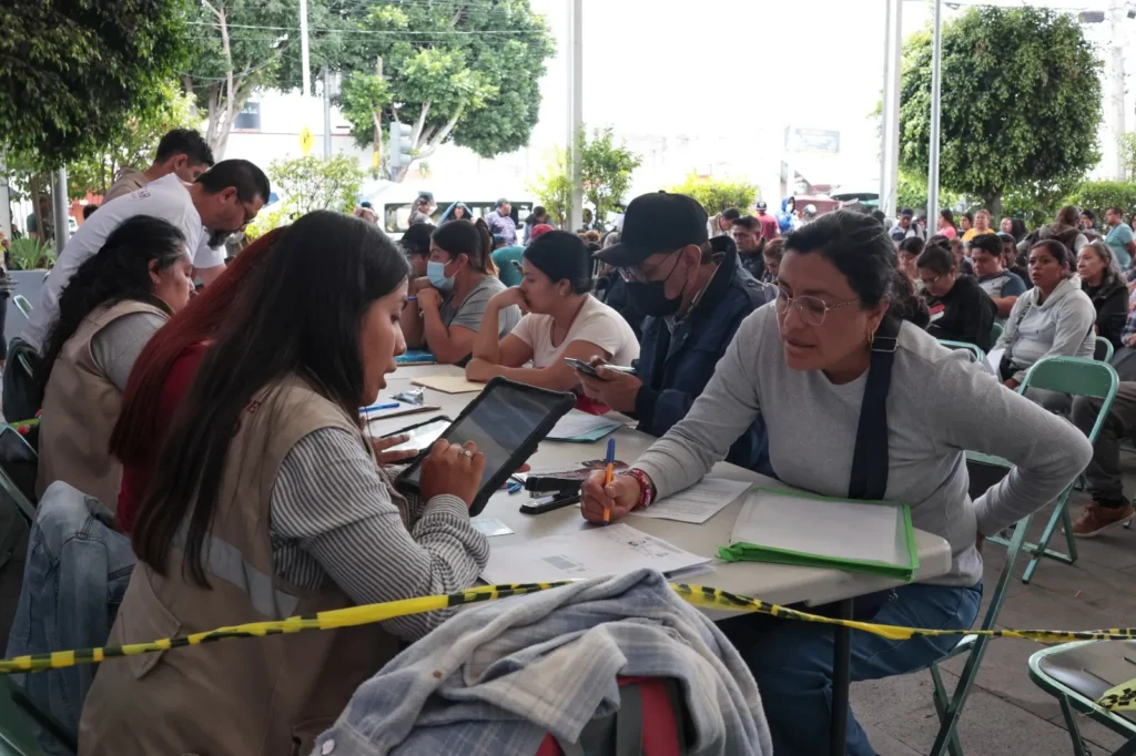 Registro de Vivienda para el Bienestar en Puebla mantiene alta demanda en San Baltazar Campeche