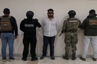 SEMAR, SSP y FGE capturan a hombre investigado por su presunto vínculo con hechos del Periférico Ecológico