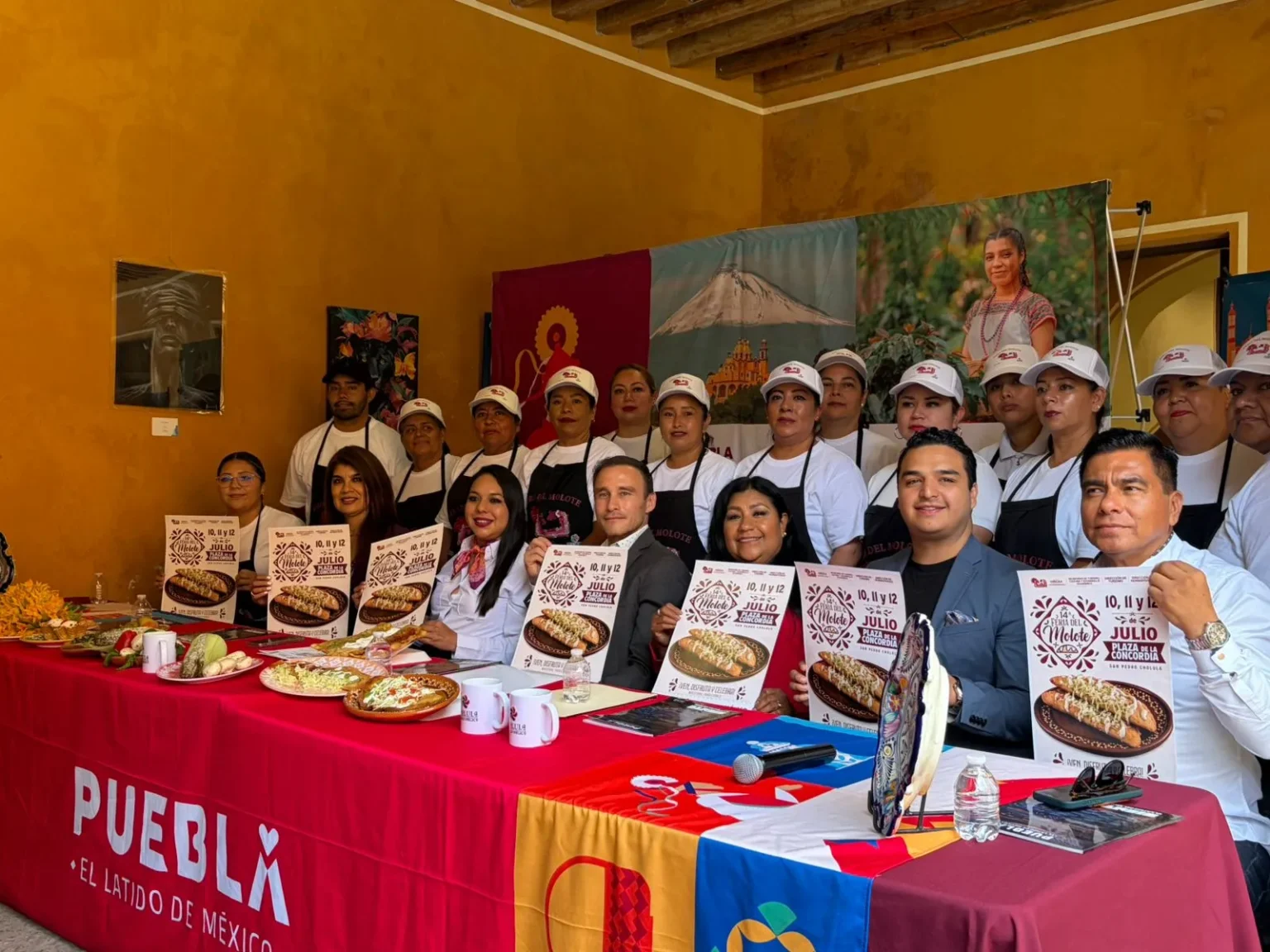 San Pedro Cholula anuncia la edición 14 de la Feria del Molote con más de 20 expositore
