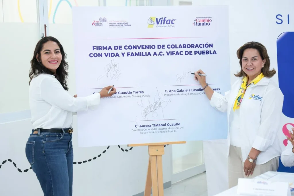 Suma Lupita Cuautle esfuerzos para brindar más apoyos a familias de San Andrés Cholula