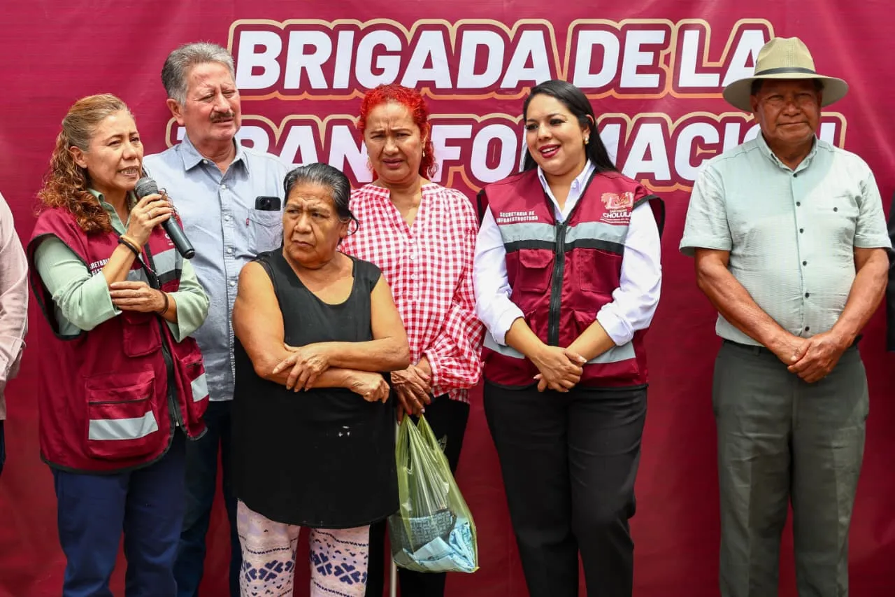Tonantzin Fernández fortalece las acciones de mantenimiento urbano con la Brigada de la Transformación