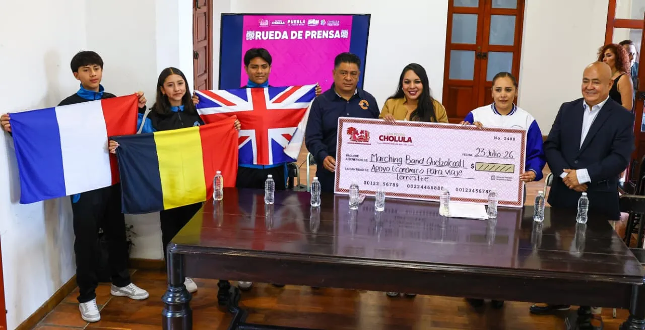 Tonantzin Fernández impulsa el talento juvenil con apoyo a la Marching Band Quetzalcóatl