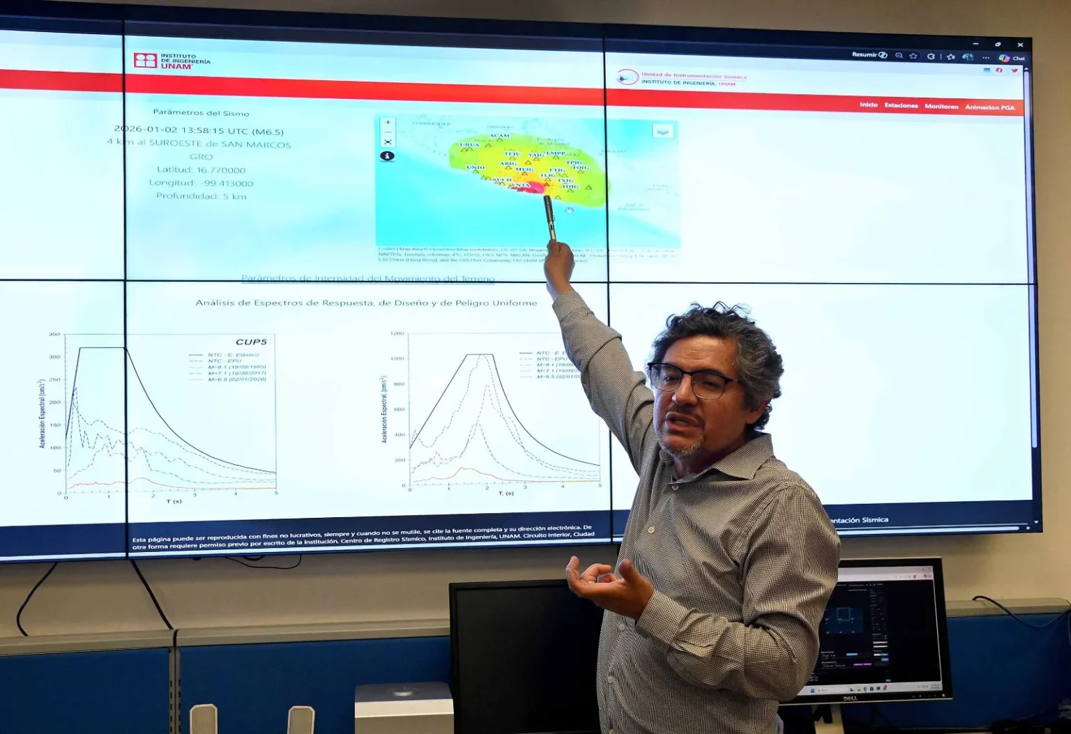 Amplían monitoreo de temblores en México