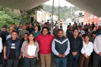 gobierno de Ariadna Ayala impulsa la construcción de la calle Revolución