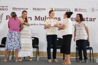 presidenta Claudia Sheinbaum entrega Pensión Mujeres Bienestar en Acapulco, Guerrero