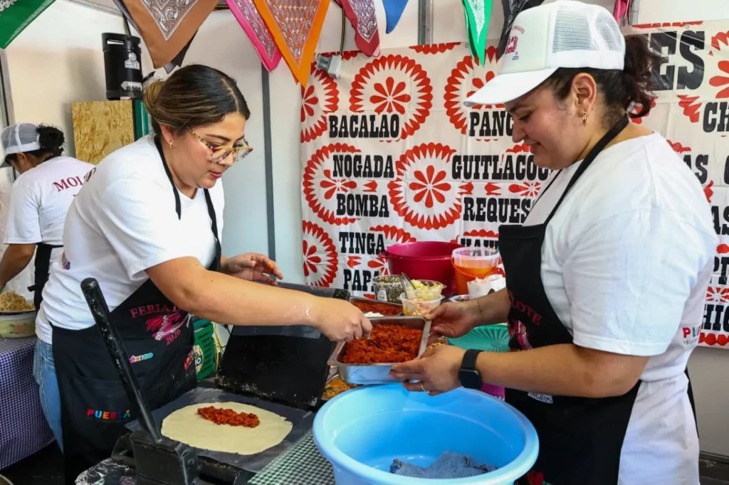 A través de la Feria del Molote, impulsa Tonantzin Fernández la gastronomía y el turismo