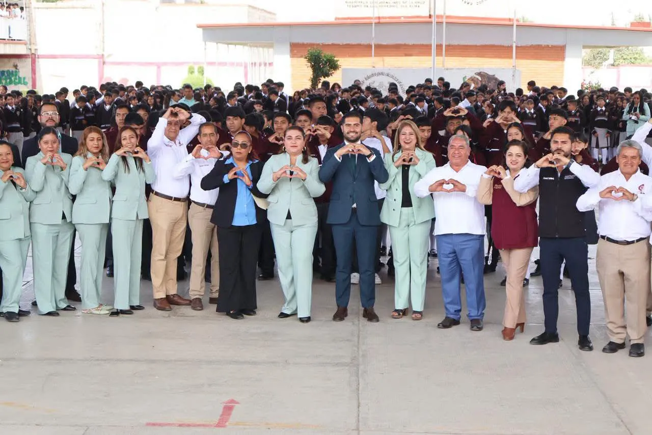 Amozoc inicia el ciclo escolar 2026-2027 con la incorporación del CBTIS 317