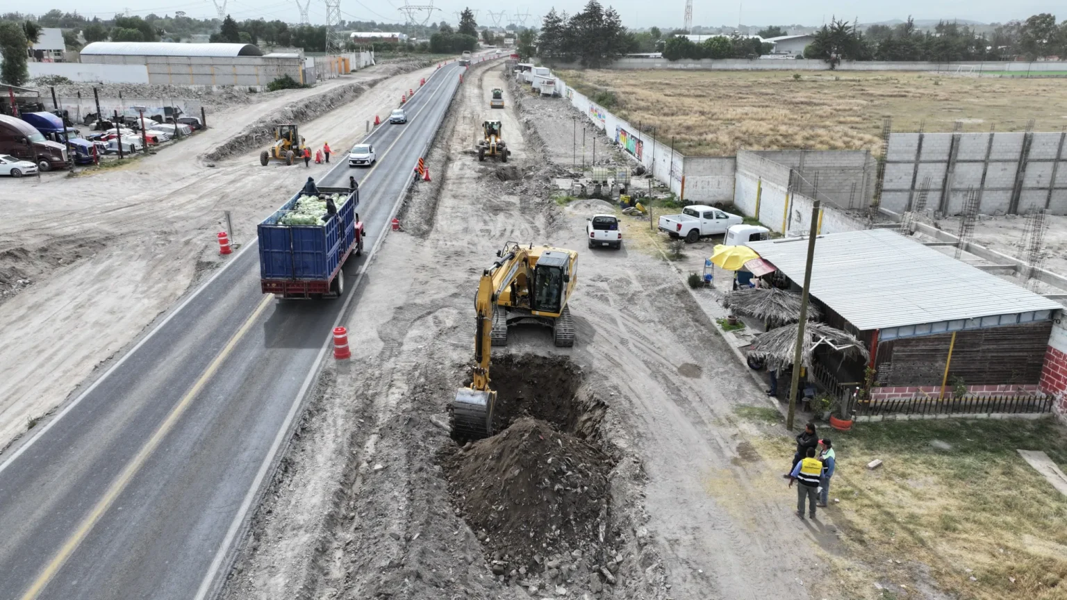 Avanza Secretaría de Infraestructura en la modernización de la carretera San Hipólito-Xalapa