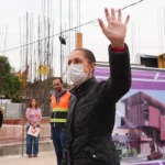 Claudia Sheinbaum supervisa construcción de la línea 4 del Cablebús